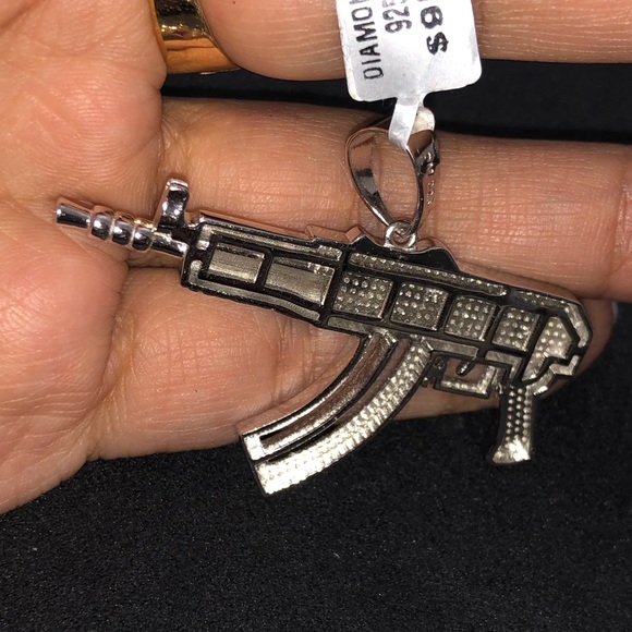 REAL Diamond Not CZ not moissanite Custom Pendant - Picture 4 of 5